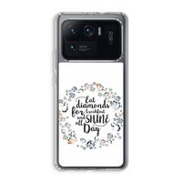 Diamonds: Xiaomi Mi 11 Ultra Transparant Hoesje