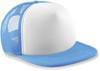 Beechfield CB645b Junior Vintage Snapback Trucker - Sky Blue/White - One Size