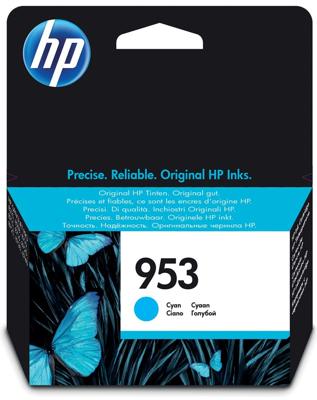 HP inktcartridge 953, 630 pagina&apos;s, OEM F6U12AE, cyaan