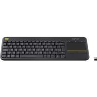 Logitech K400 Plus toetsenbord RF Draadloos Kroatisch, Sloveens Zwart