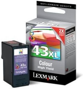 Lexmark 18YX143E inktcartridge 1 stuk(s) Origineel Magenta, Geel