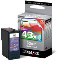 Lexmark 18YX143E inktcartridge 1 stuk(s) Origineel Magenta, Geel