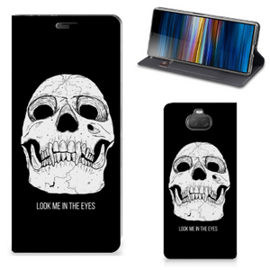 Mobiel BookCase Sony Xperia 10 Skull Eyes