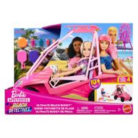 Mattel Barbie mysteries beach detectives beach buggy