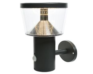 LED solar wandlamp sensor - Decoris