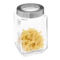5Five voedsel voorraadpot MIRO met draaideksel - glas - 1.6L - 11 x 19 cm - weckpot