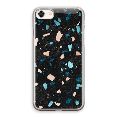 Terrazzo N°11: iPhone 8 Transparant Hoesje