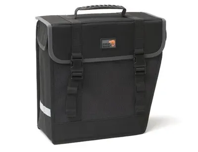 Enkele fietstas New Looxs "Take away bag" Hybride - links - 16 liter - zwart