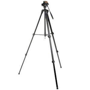 Walimex FW-3970 Tripod 1/4 inch Werkhoogte: 68 - 172 cm Zwart Incl. tas