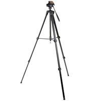 Walimex FW-3970 Tripod 1/4 inch Werkhoogte: 68 - 172 cm Zwart Incl. tas - thumbnail