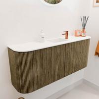 Toiletmeubel Mondiaz Joya | 103.2 cm | Meubelkleur Dusk | Faye wastafel Talc Midden | 1 kraangat Toiletmeubel Mondiaz Joya | 103.2 cm | Meubelkleur Dusk | Faye wastafel Talc Midden | 1 kraangat