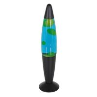 Mexlite Lavalamp Zwart Groen 35cm E14