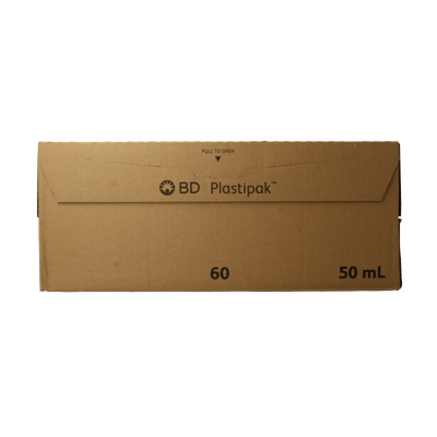 Becton Injectie spuit plastipak 50ml tip 60 Stuks