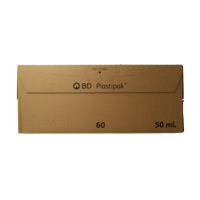 Becton Injectie spuit plastipak 50ml tip 60 Stuks