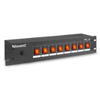 Beamz PS08S Switch panel power strip Beamz PS08S Switch panel power strip