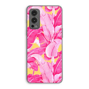 Pink Banana: OnePlus Nord 2 5G Transparant Hoesje