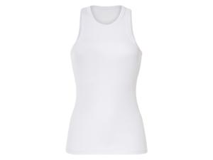 esmara Dames geribde tanktop (Wit, S (36/38))