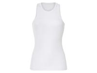 esmara Dames geribde tanktop (Wit, S (36/38))