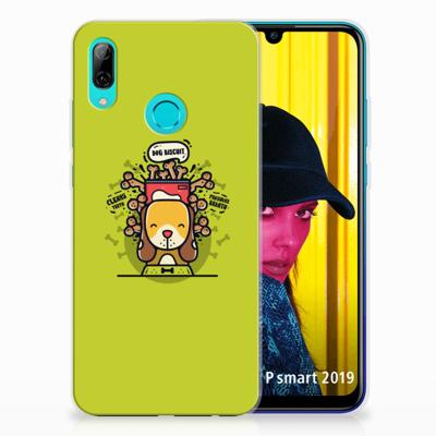 Huawei P Smart 2019 Telefoonhoesje met Naam Doggy Biscuit Huawei P Smart 2019 Telefoonhoesje met Naam Doggy Biscuit