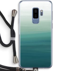 Ocean: Samsung Galaxy S9 Plus Transparant Hoesje met koord
