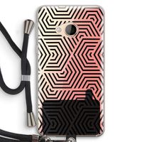 Magic pattern: HTC U Play Transparant Hoesje met koord