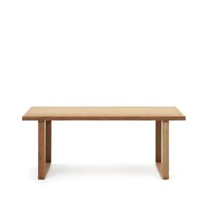 Kave Home - 100% outdoor Canadell tafel in massief gerecycled teakhout