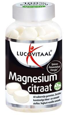 Lucovitaal Voedingssupplementen Magnesium Citraat Gummies Vegan 60Stuks 60pièce Lucovitaal Voedingssupplementen Magnesium Citraat Gummies Vegan 60Stuks 60pièce