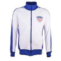 Verenigde Staten Retro Trainingsjack - Wit/ Blauw