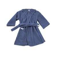 Funnies badjas katoen Silk blue Maat