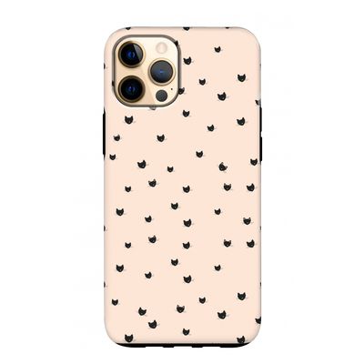 Kleine kattenkopjes: iPhone 12 Pro Max Tough Case