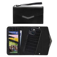 Mobilize 2in1 Elegant Magnet Clutch Apple iPhone 13 Mini Black Croco