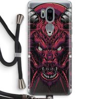 Hell Hound and Serpents: LG G7 Thinq Transparant Hoesje met koord