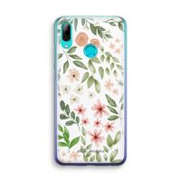 Botanical sweet flower heaven: Huawei P Smart (2019) Transparant Hoesje