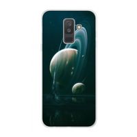 Mercurius: Samsung Galaxy A6 Plus (2018) Transparant Hoesje