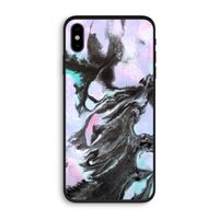 Pastel zwart: iPhone XS Biologisch afbreekbaar hoesje