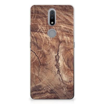 Nokia 2.4 | Bumper Hoesje | Tree Trunk