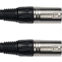 Yellow Cable XLR01 3-pins XLR kabeldeel, male, 2 stuks