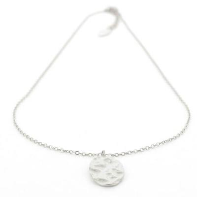 Kalli Ketting Pattern Oval Zilver