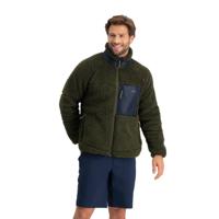 Sherpa Fleecevest | Donkergroen | M