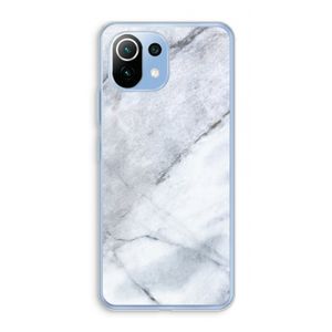 Witte marmer: Xiaomi Mi 11 Lite Transparant Hoesje