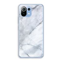 Witte marmer: Xiaomi Mi 11 Lite Transparant Hoesje