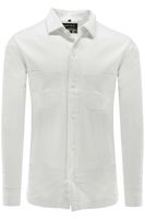 Marvelis Casual Modern Fit Overshirt gebroken wit, Effen