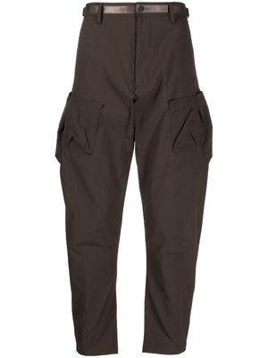 Spoonyard pantalon cargo à logo appliqué - Marron