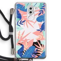 Tropisch: Honor 6X Transparant Hoesje met koord