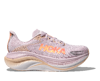 Hoka Skyward X2 Lilac Cream/Tangerine Glow Dames