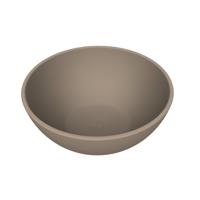 Waskom Arcqua Prince Opbouw 38x14 cm Rond Mat Truffel