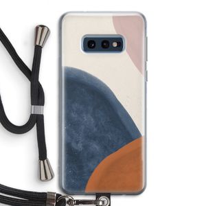 Geo #1: Samsung Galaxy S10e Transparant Hoesje met koord