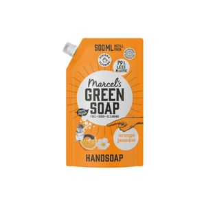 Marcels Green Soap Handzeep Sinaasappel & Jasmijn 500ml navulzak