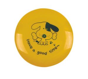 Honden frisbee geel