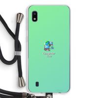 Win98: Samsung Galaxy A10 Transparant Hoesje met koord Win98: Samsung Galaxy A10 Transparant Hoesje met koord